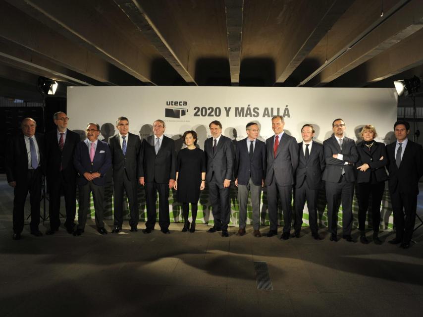 Foto de familia jornada anual de Uteca de 2017.