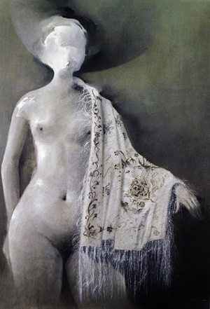 Emma Bovary pintada por Emilio Machado