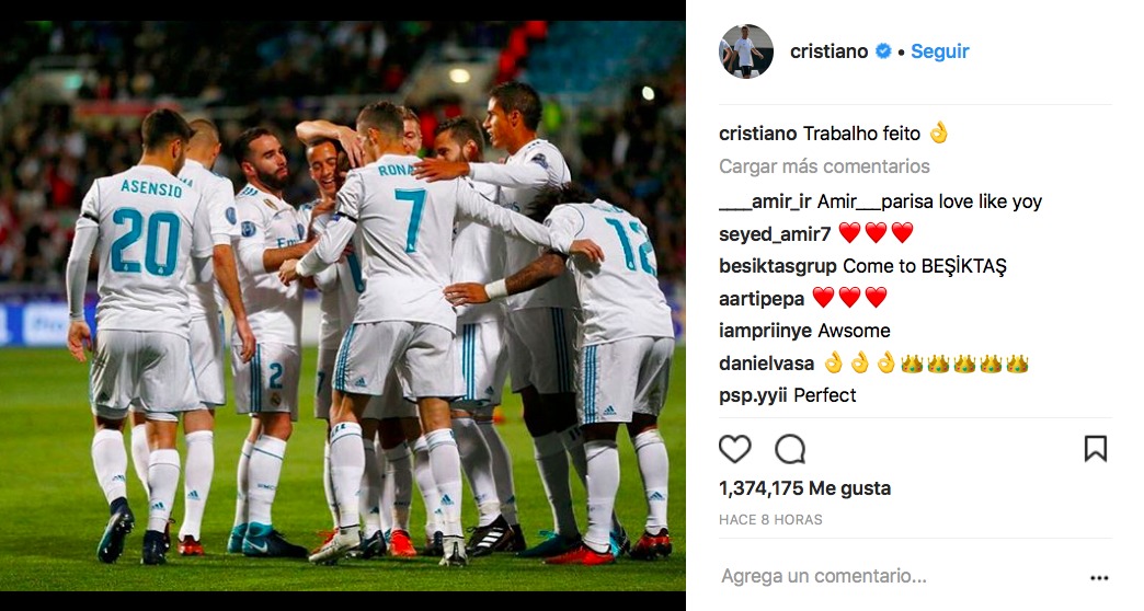 El esperado cambio de cara de Cristiano Ronaldo