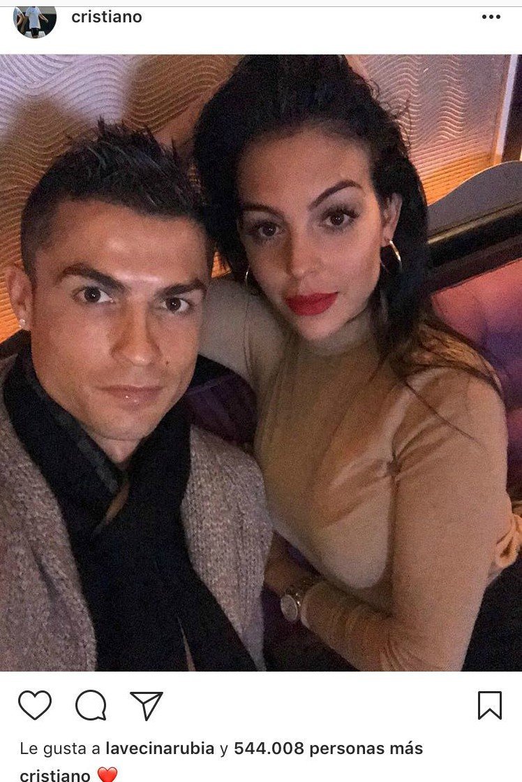 Cristiano y Georgina, más enamorados que nunca en Instagram