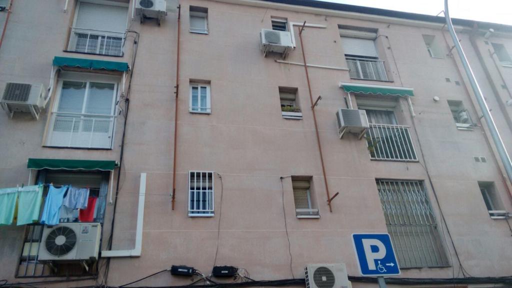 La casa de Agustín en el barrio de San Blas.