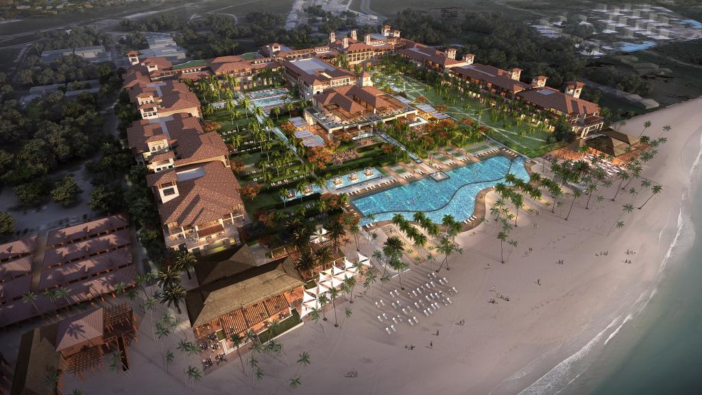 Infografía del nuevo hotel Lopesan Costa Bávaro.