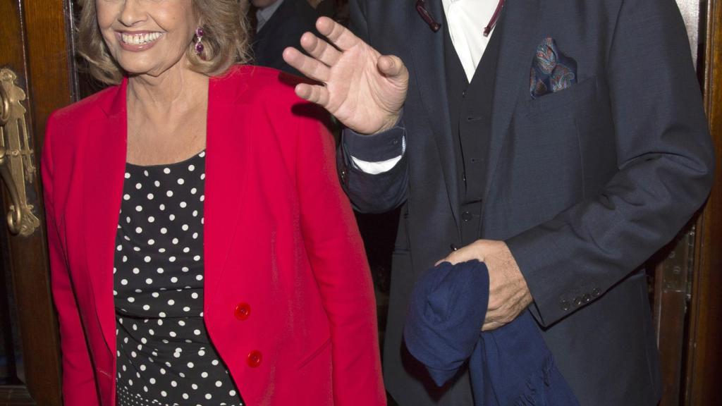 Teresa Campos junto a Edmundo en 2014