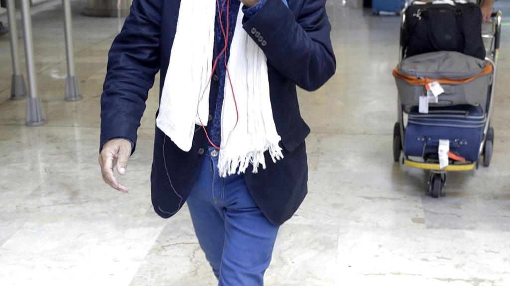 Edmundo llegando de Honduras