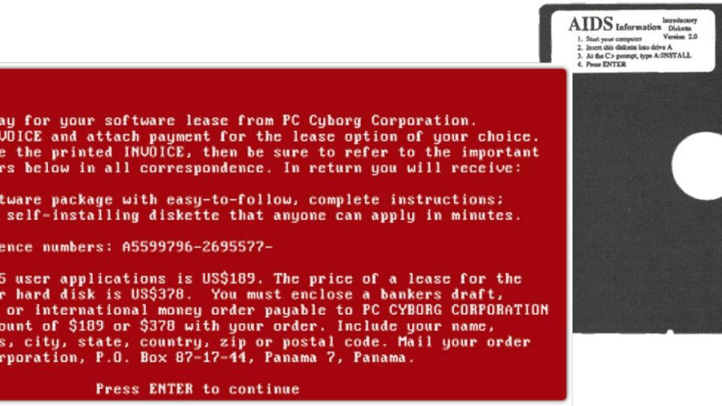 Ejemplo de troyano. AIDS