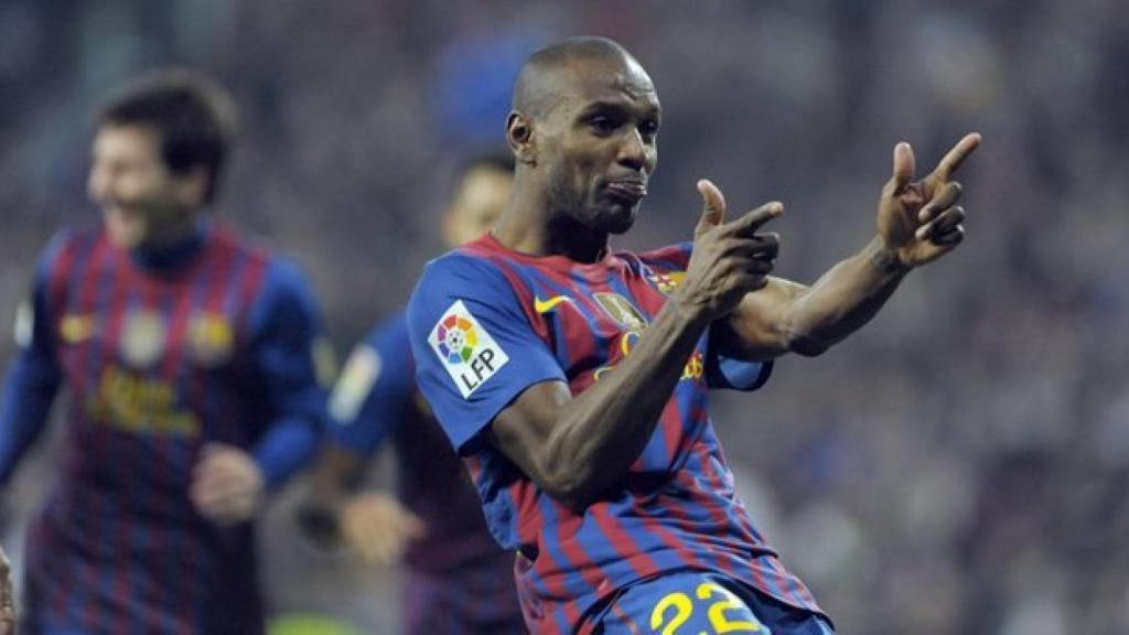 Eric Abidal durante su etapa como jugador del Barcelona.