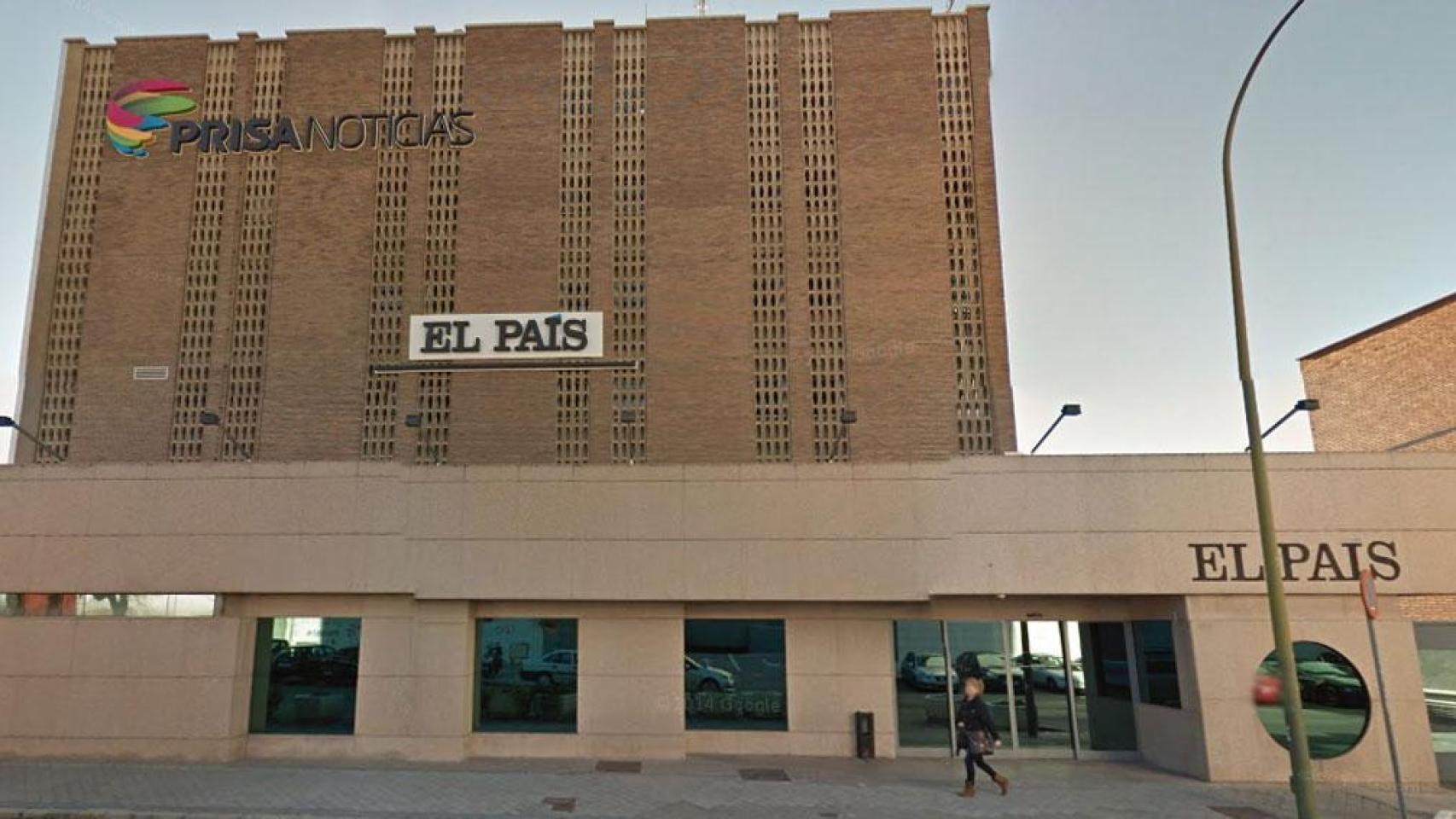 Sede del diario El País en una imagen de archivo.