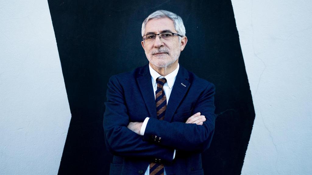 Gaspar Llamazares en el Matadero de Madrid.