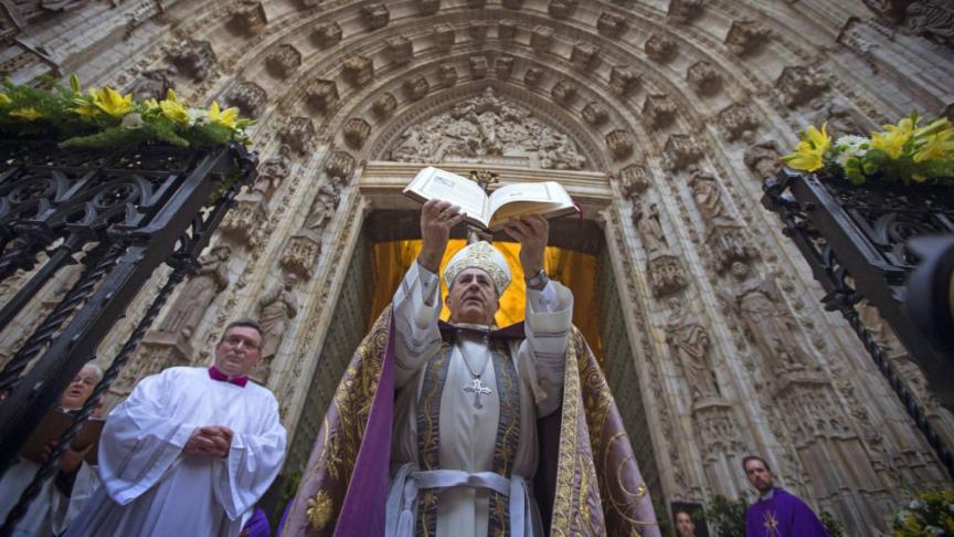 El arzobispo de Sevilla, Juan José Asenjo. (EFE)