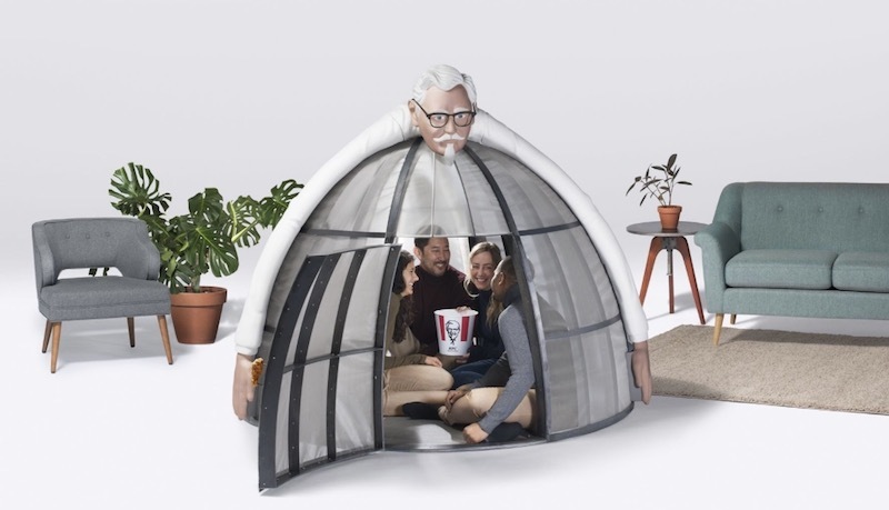 tienda kfc jaula faraday