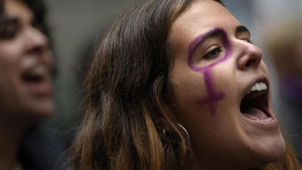 Manifestaciones en contra de la violencia de género en Madrid