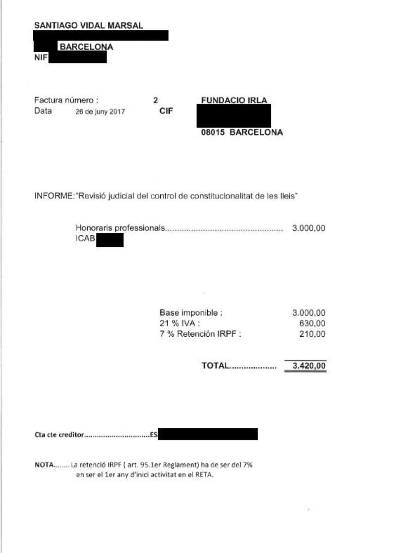 Informe Santiago Vidal.