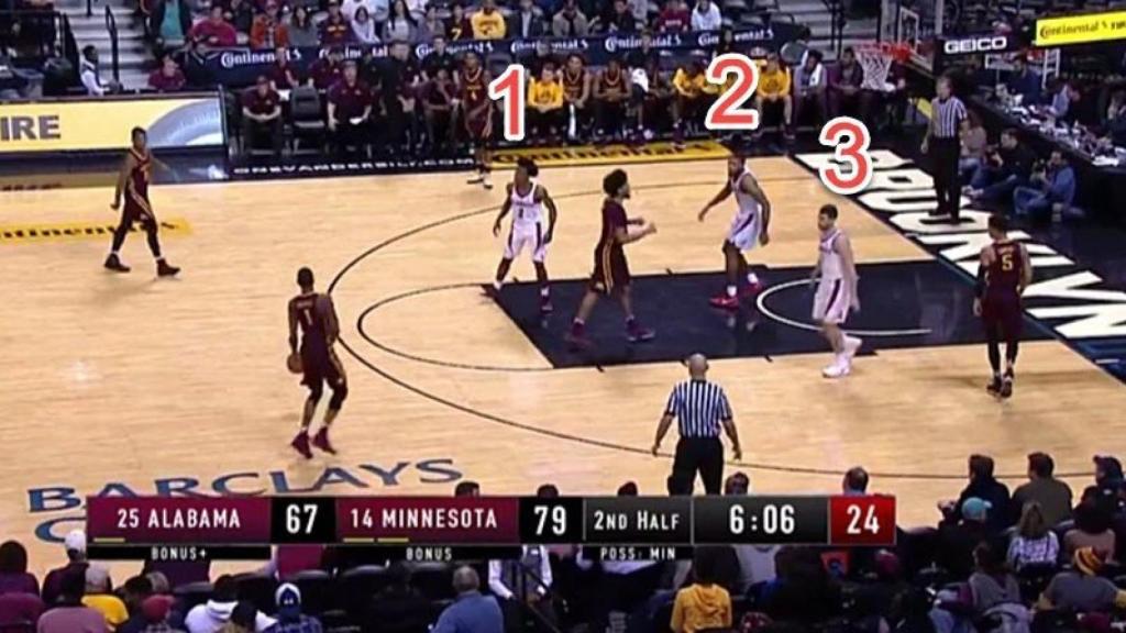 Surrealismo en el baloncesto universitario: ¡un equipo con tres jugadores en pista!