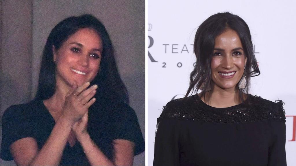 El parecido entre ambas mujeres es asombroso.