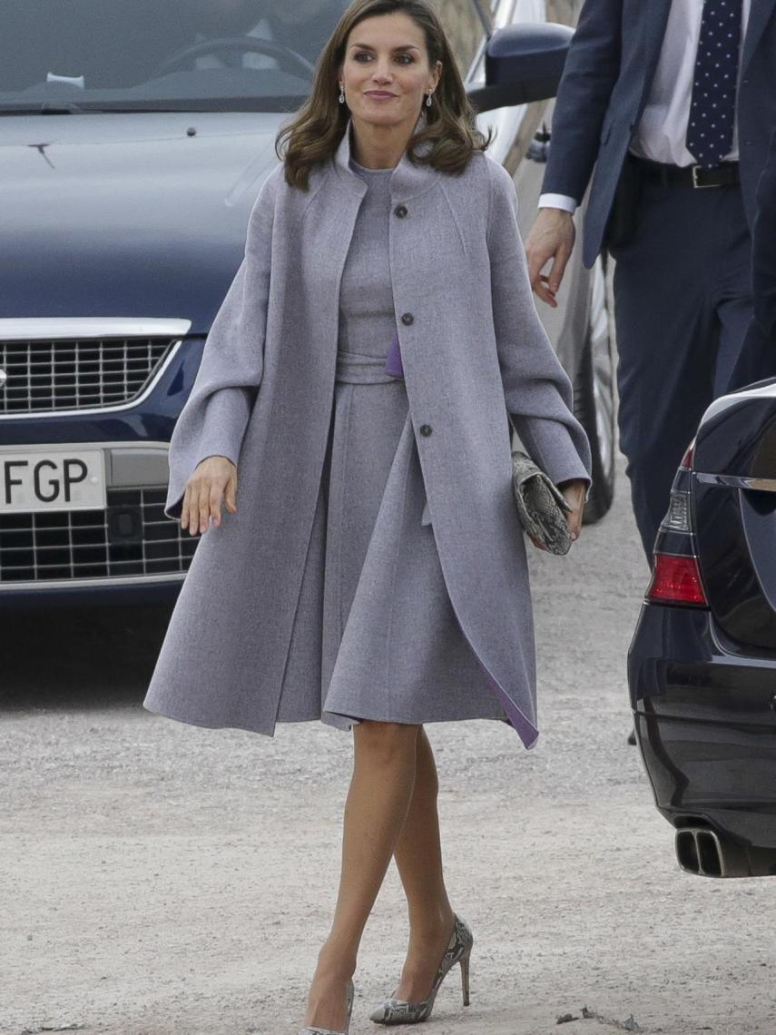 Letizia en Caravaca de la Cruz.