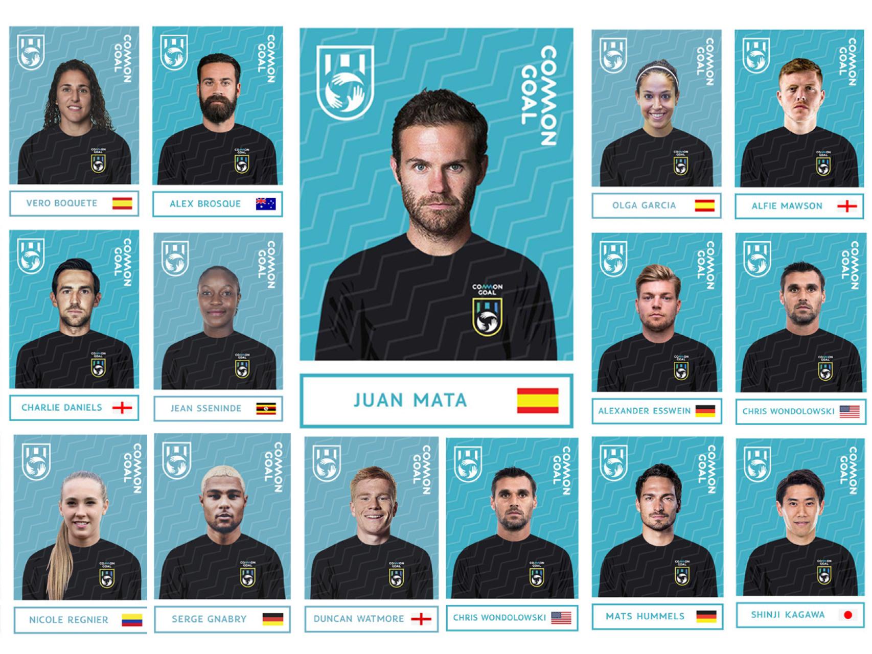 Juan Mata lidera Common Goal