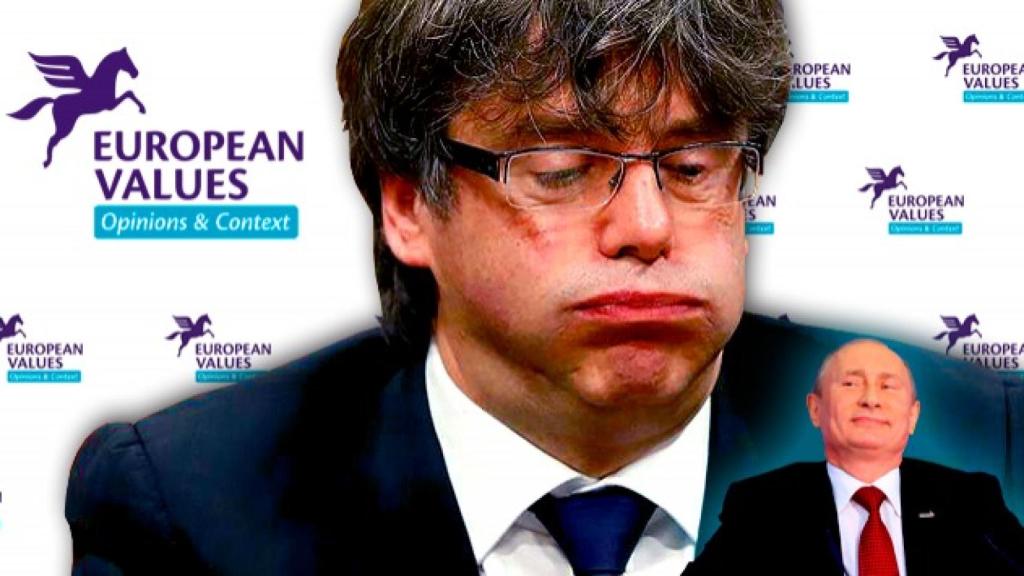 Puigdemont, ganador del ‘Premio Campeón de Putin’ concedido por el think tank checo European Values.