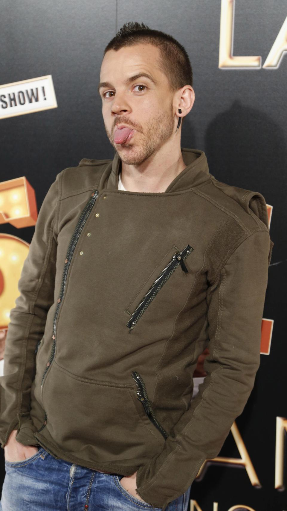 David Muñoz posando.