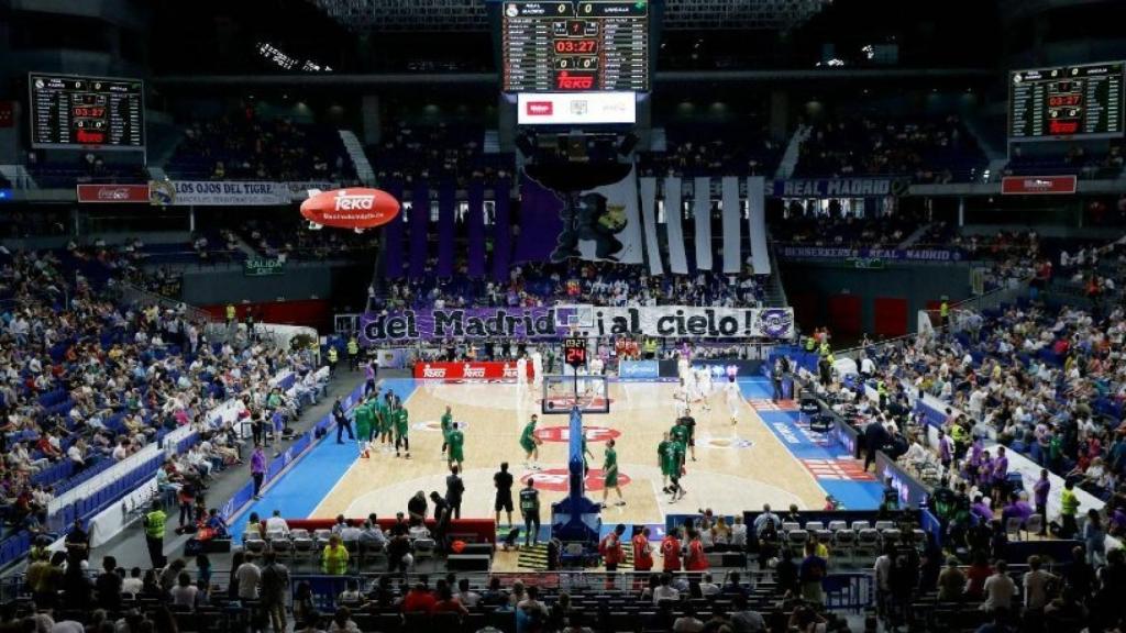 Tifo en el Real Madrid - Unicaja