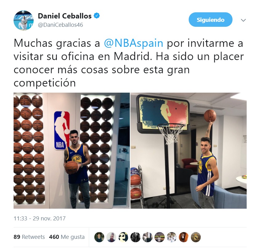 Ceballos se disfraza de 'Curry': recital anotador del andaluz