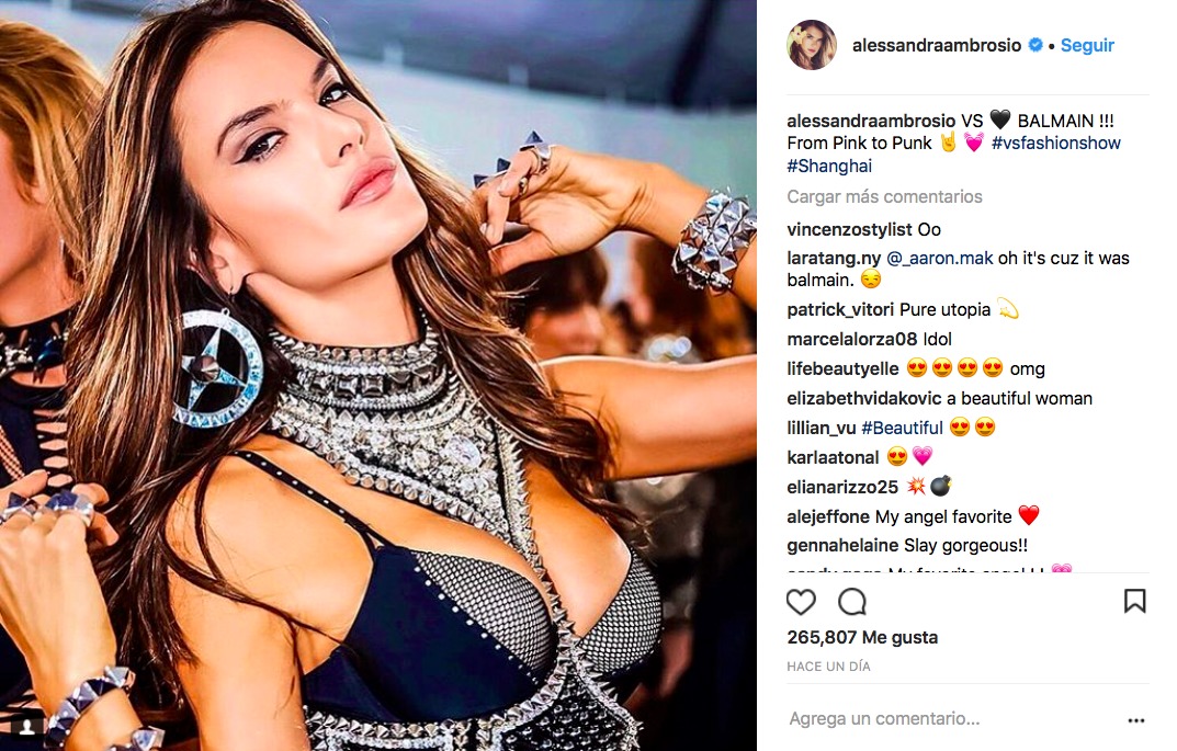 Alessandra Ambrosio declara su amor por Neymar: Me casaría con él