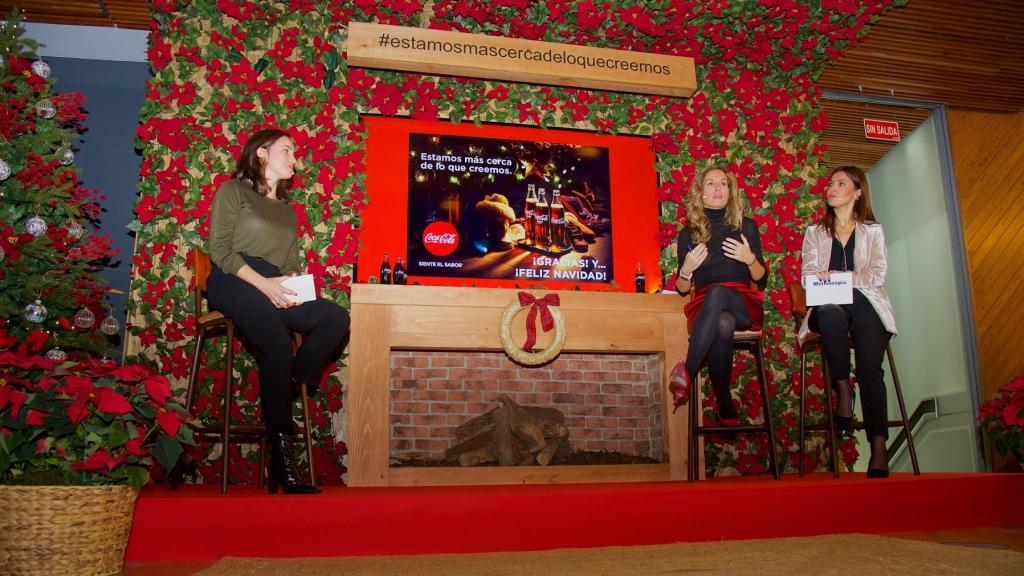 La presentación de la campaña de Navidad de Coca-Cola.