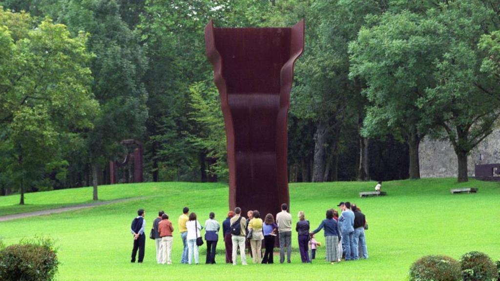 Una imagen de archivo del Chillida-Leku.