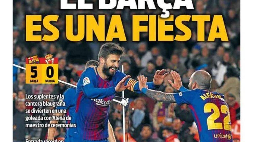 Portada Sport (30/11/17)