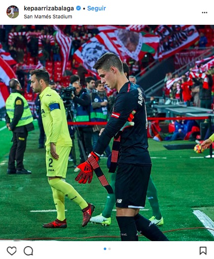 Las presiones a Kepa en las redes para que no fiche por el Madrid
