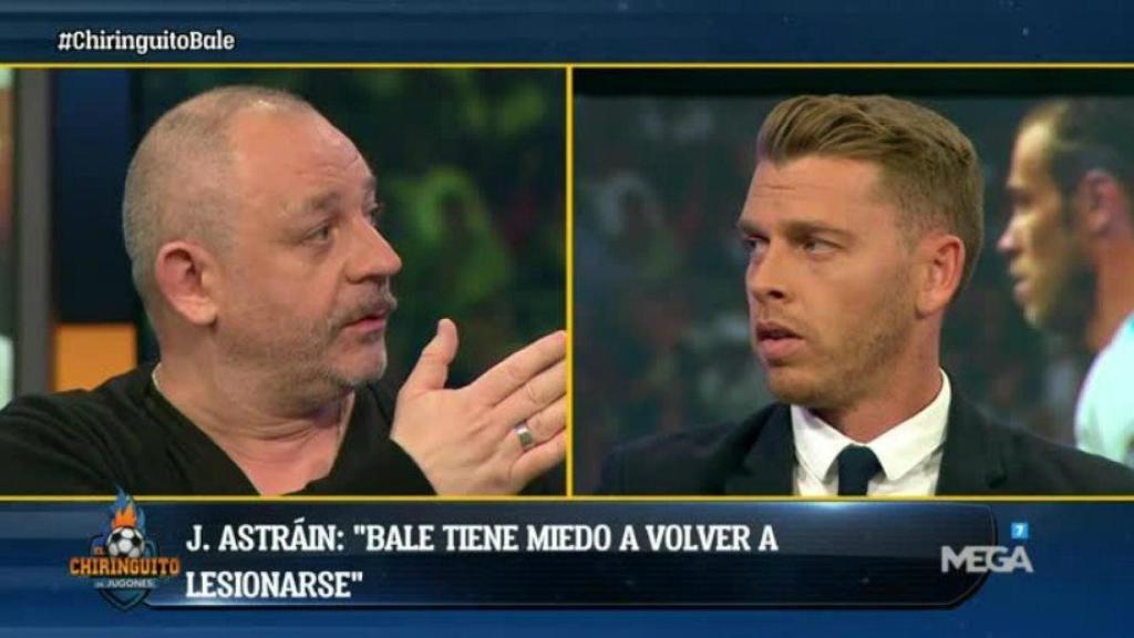 Hermel en El Chiringuito. Foto Twitter (@elchiringuitotv)