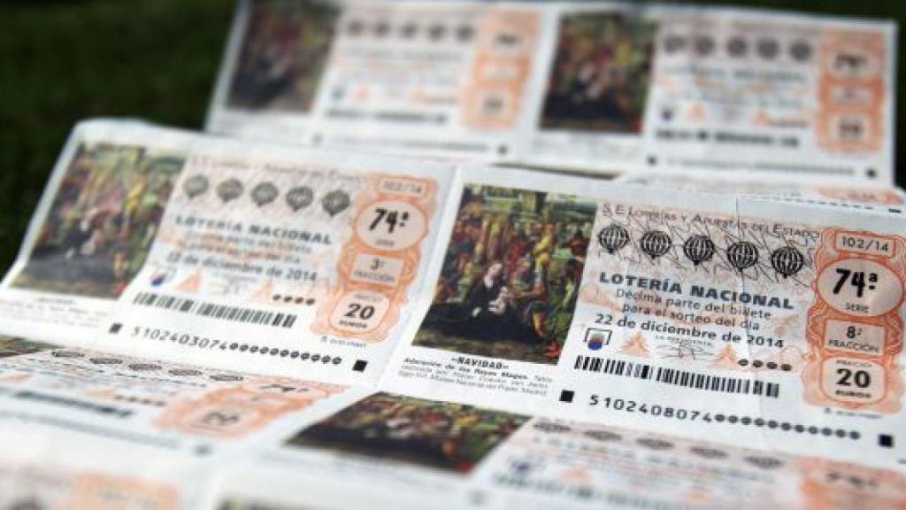 Décimos de lotería.