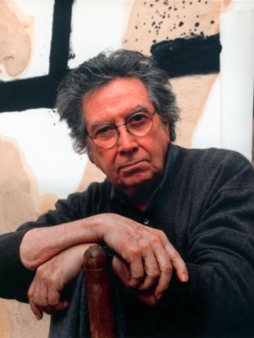 Retrato de Antoni Tàpies.