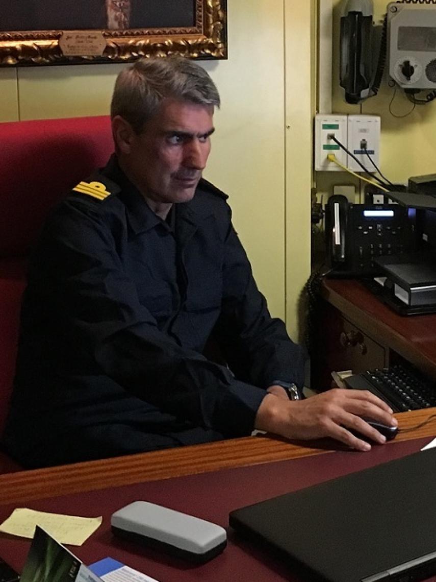 Ricardo Fernández López, comandante del BAC Patiño.