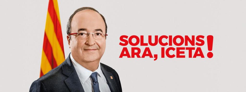 Cartel electoral del PSC