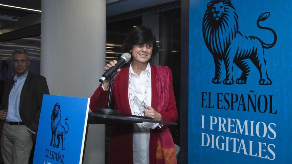 María Benjumea durante la entrega de premios de EL ESPAÑOL.