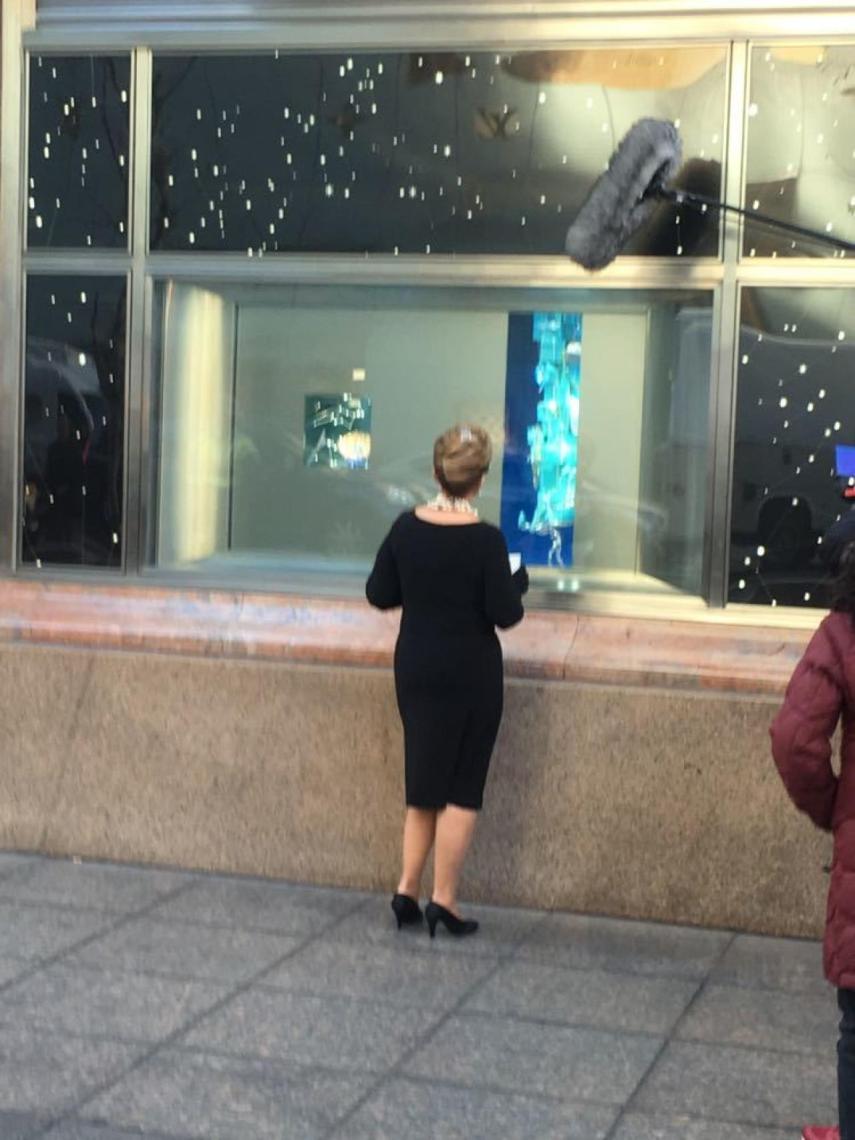 María Teresa Campos en el rodaje de la nueva entrega de su docureality.