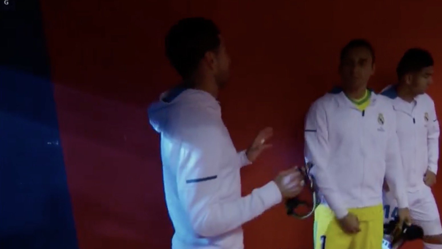 Así debutó Sergio Ramos ante el Athletic con la máscara