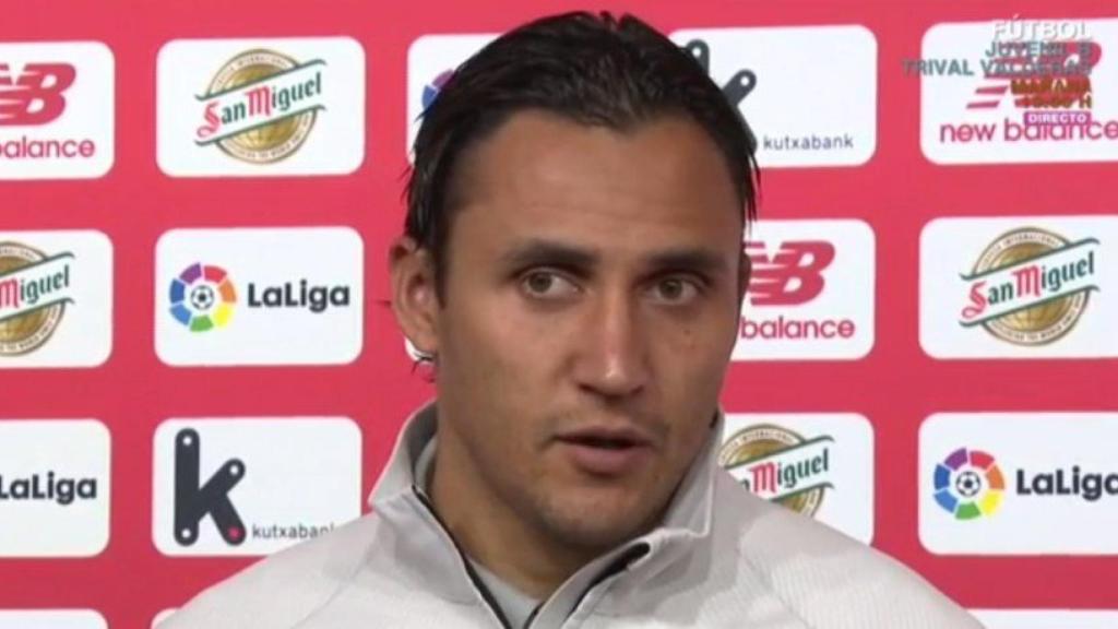 Keylor en zona mixta