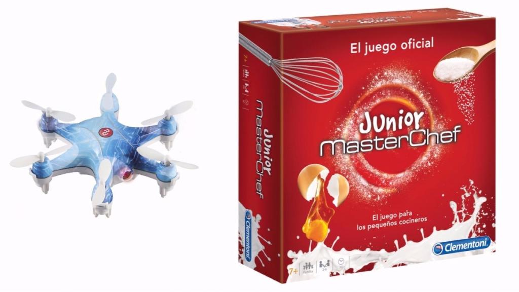 ‘Roll Run’ para los aficionados de la robótica y los drones y el juego de mesa de ‘Masterchef’ para jugar en familia.