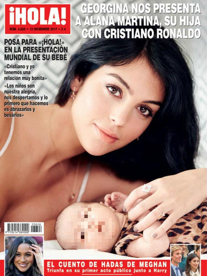 Portada de Georgina con su hija.