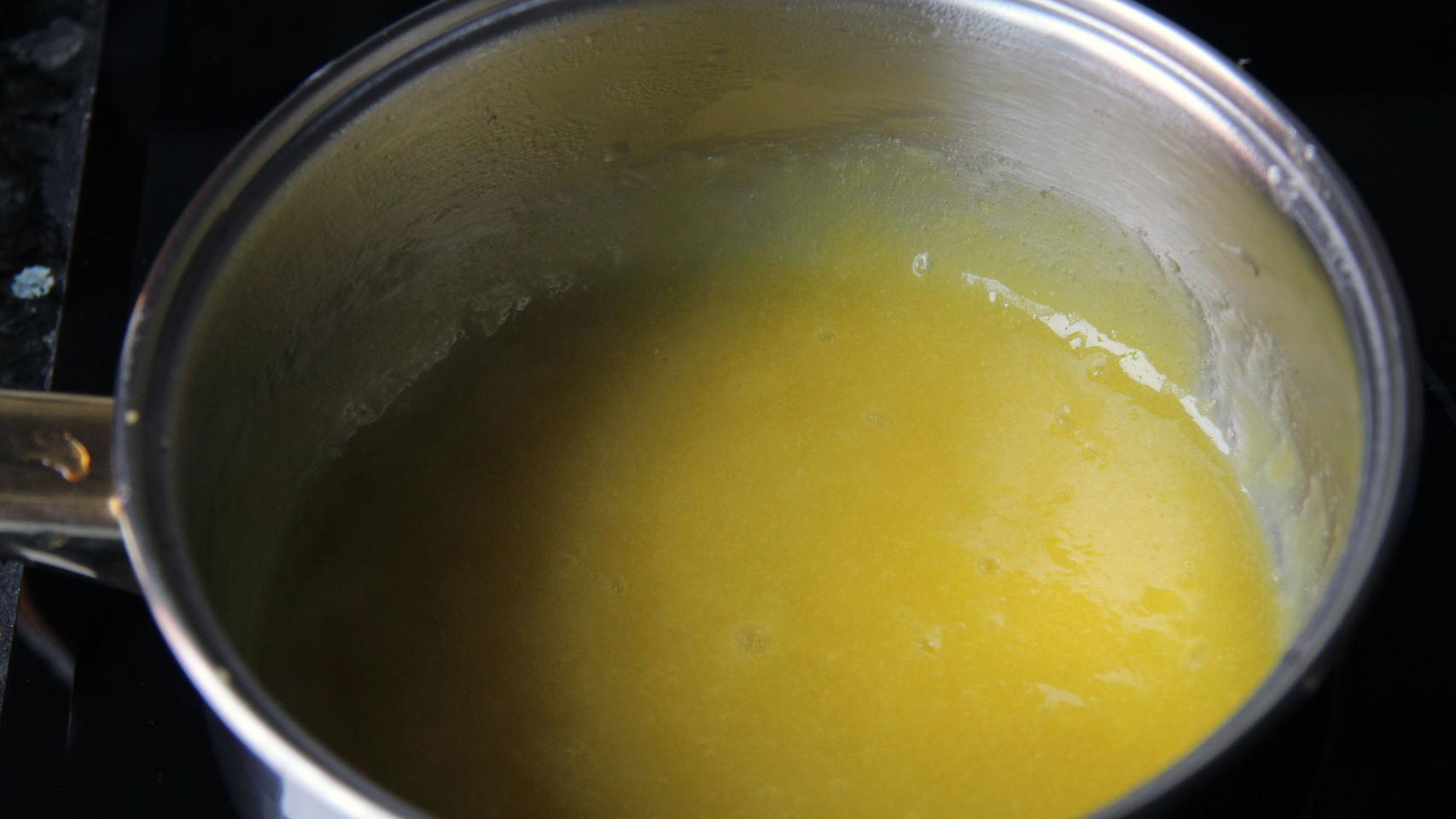 VASITOS DE CREMA DE FOIE Y COULIS DE MANGO 04