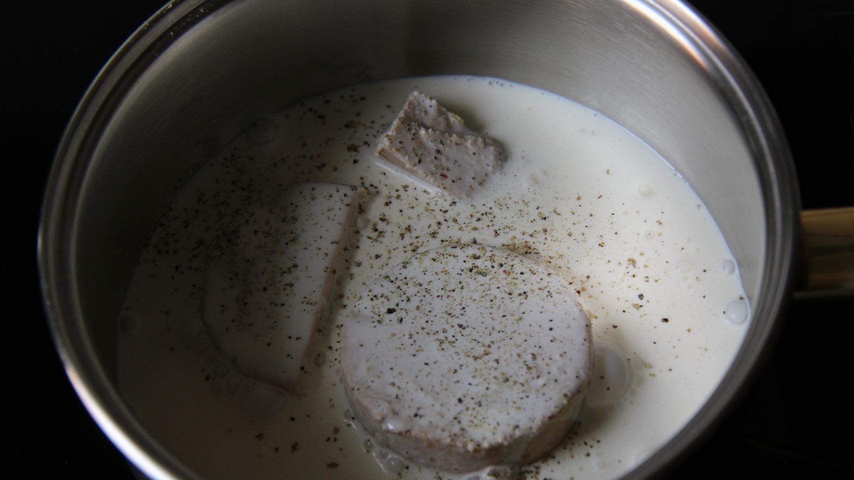 VASITOS DE CREMA DE FOIE Y COULIS DE MANGO 06