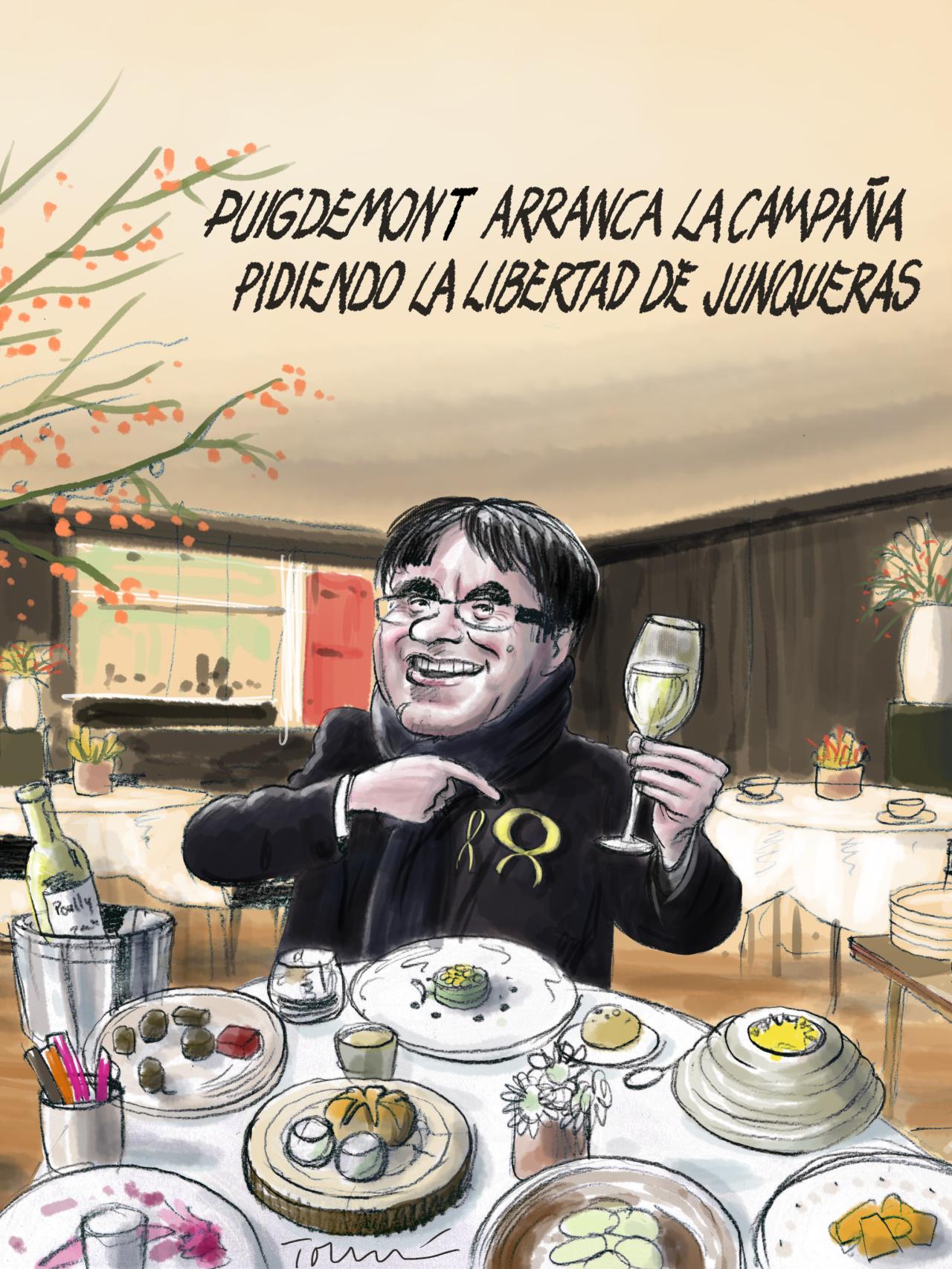 El lazo de Junqueras