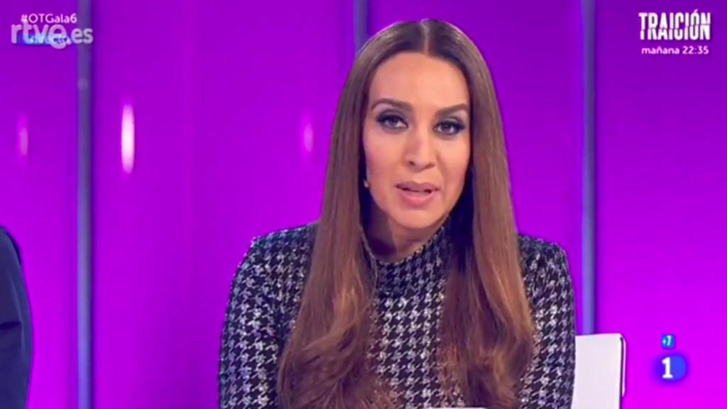 La reacción de Mónica Naranjo llamando imbécil a alguien del público de 'OT'