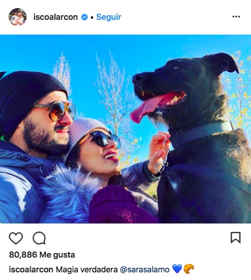 Isco y Sara Sálamo no se esconden: primera foto romántica juntos