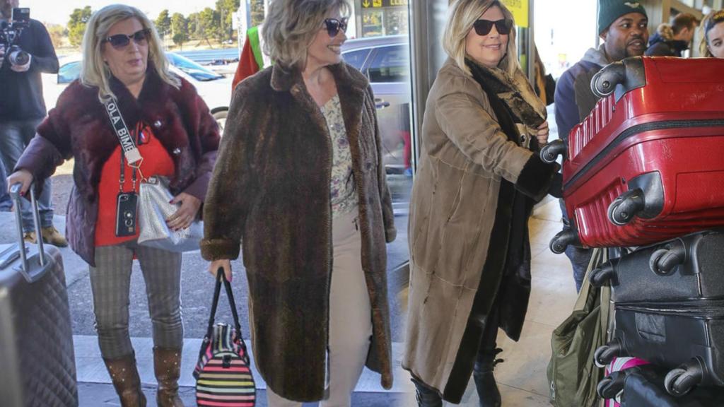 María Teresa Campos, Terelu y Carmen han vivido una auténtica aventura americana.