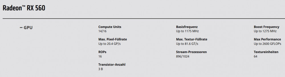 amd rx 560 2