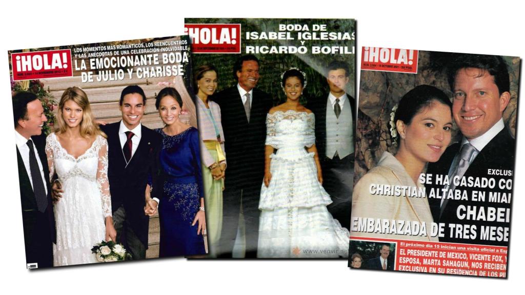 Exclusivas de las bodas del clan Iglesias Preysler.