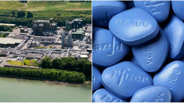 Pfizer fabrica viagra en la localidad irlandesa de Ringaskiddy.