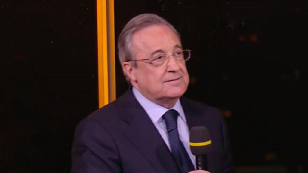 Florentino Pérez, en la Gala Balón de Oro
